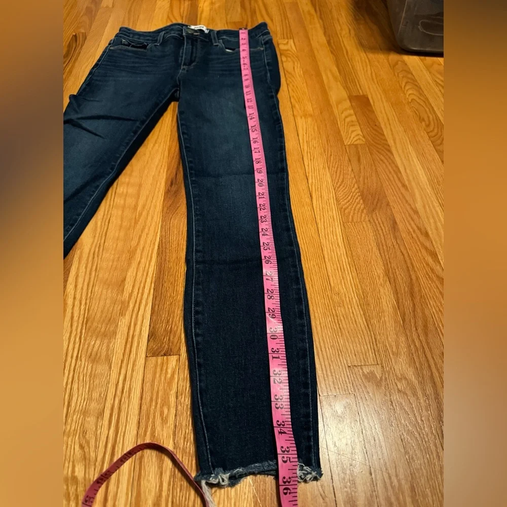 G Women's PAIGE Verdugo Ankle Denim Dark Wash Jeans - Picture 7 of 8